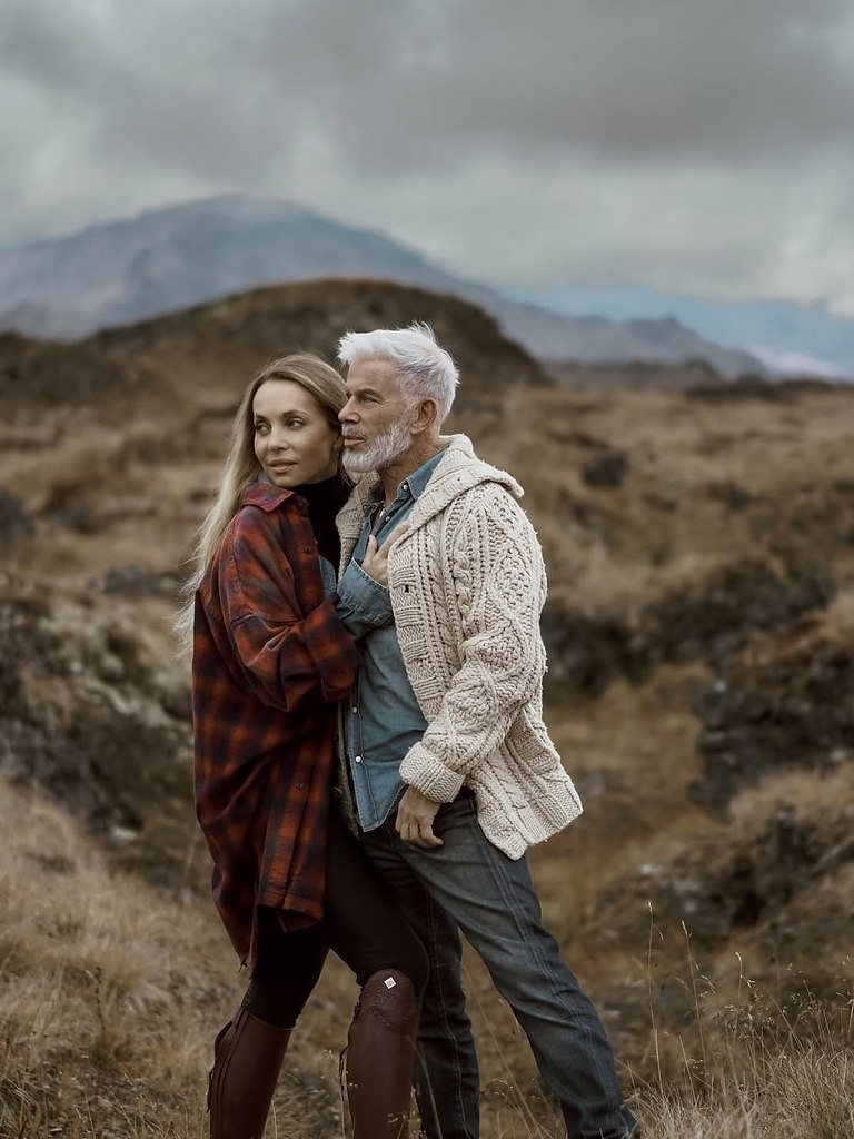 Если любовь, то только такая.Олег Газманов со своей женой