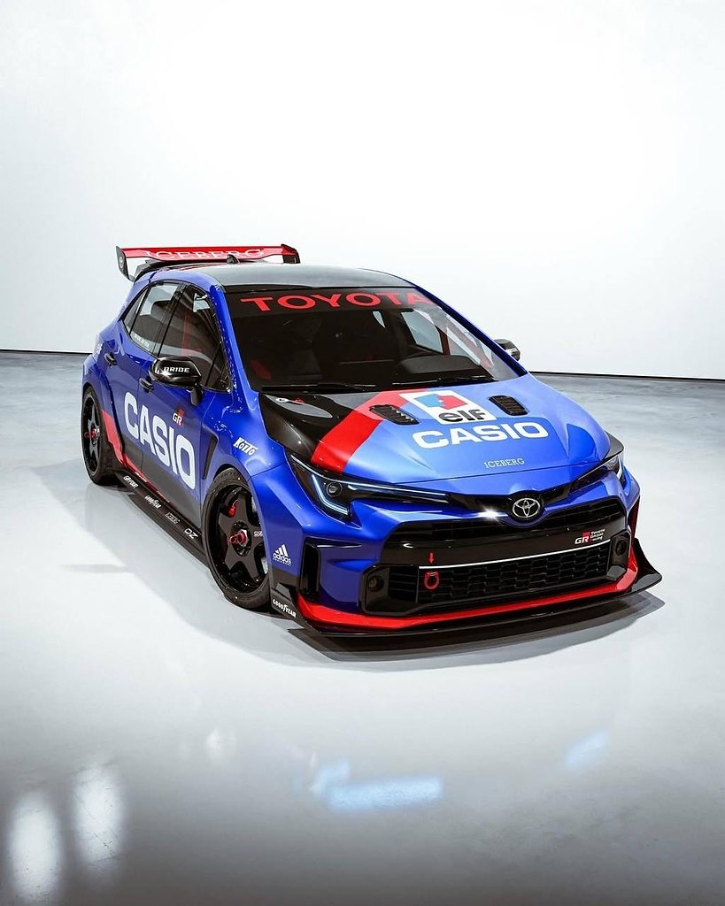 Toyota Corolla GR � ������� Alt Casio, ������������� �������� Toyota TS010 Le Mans �92.
