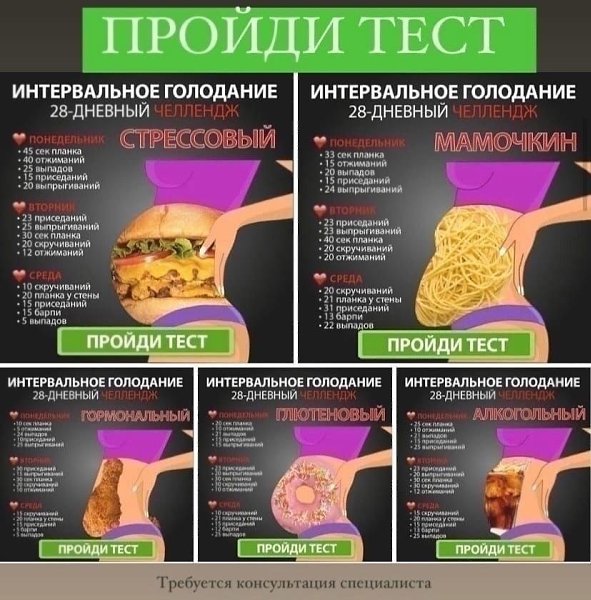 Пройди тест за 1 минуту и получи план питания на 28 дней! Все просто, ссылка в комментариях