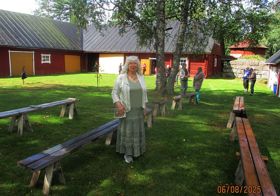 Сегодня выступали на летней встрече участников Общества пенсионеров нашего района г. Коувола... ...