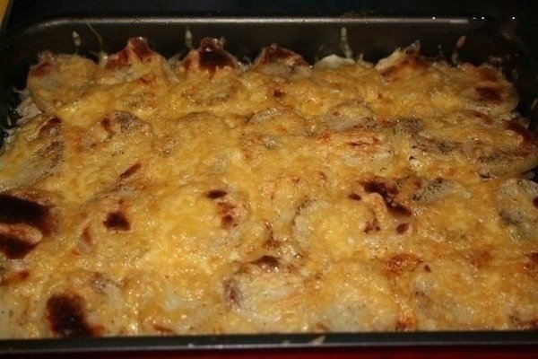 МЯСНАЯ ЗАПЕКАНКА.Мой муж был в восторге Для приготовления понадобится: картофель (6шт), фарш ... - 9