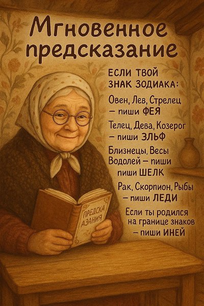 Энергия 17 мая раскрывает знаки судьбы.Напиши слово соответствующее твоему знаку зодиака и узнай, ...