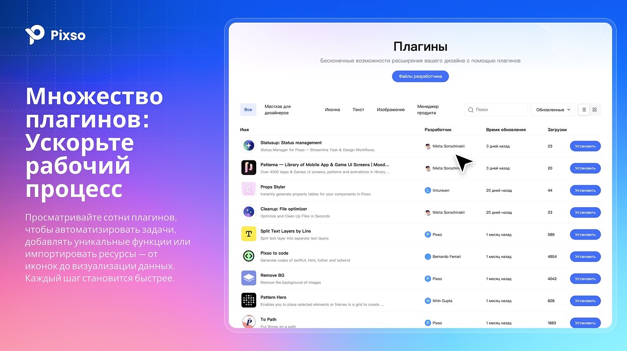Pixso — больше, чем альтернатива Figma.Pixso объединяет всё, что нужно дизайнеру и команде, в единой ... - 7