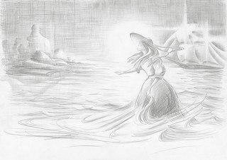 Господи, люби её одну! Остальных вот так любить не надо. Заплети ей в волосы весну, Памятник создай ...