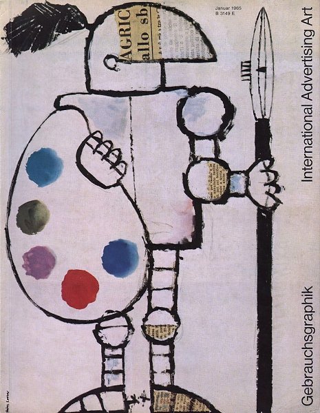 9 обложек журнала Gebrauchsgraphik. Журнал Gebrauchspgraphik International Advertising Art издавался ... - 5