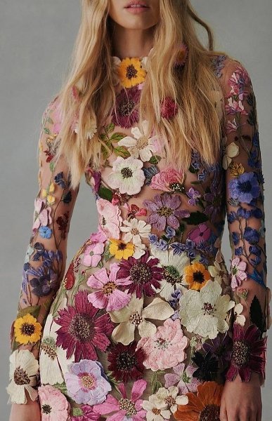 Изящные женственные образы от Oscar De La Renta - 5