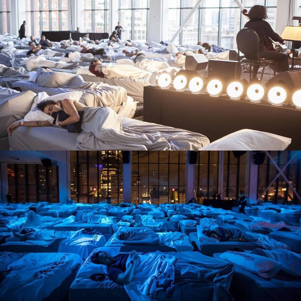 Удивительный мир... В Южной Корее набирают неслыханную популярность "сонные вечеринки". ...