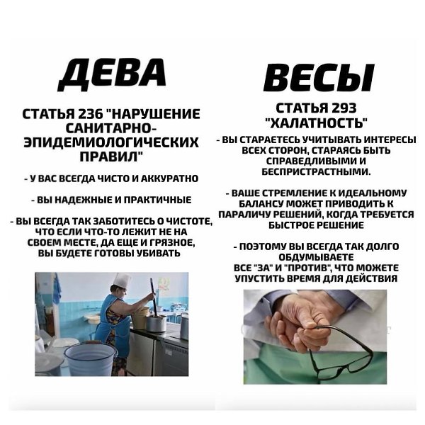 Теперь доступно узнать, какая статья УК РФ.соответствует вашему знаку зодиака. Скорпионы не ... - 4