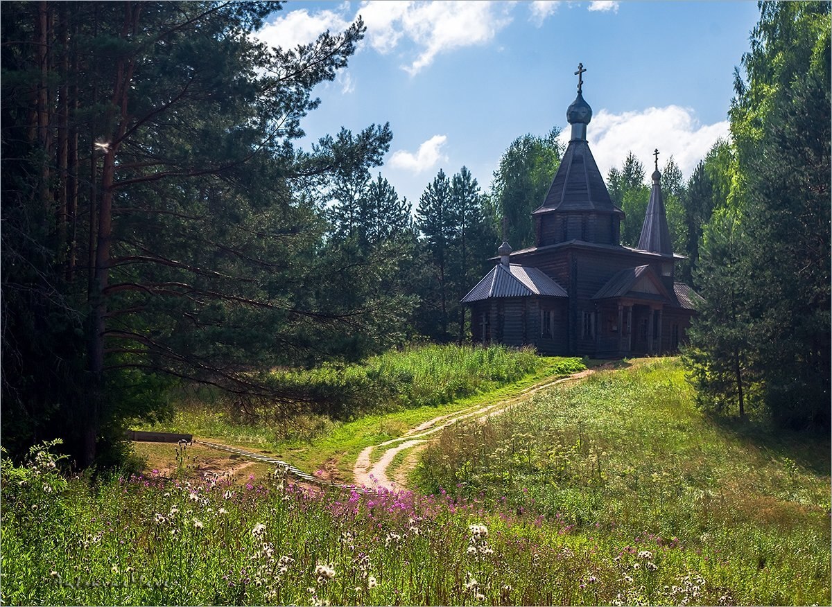 ***.ЛЮБИМЫЙ КРАЙЛюбимый край, родимая сторонка ...На взгорке - череда белеющих березНасколько хватит ...