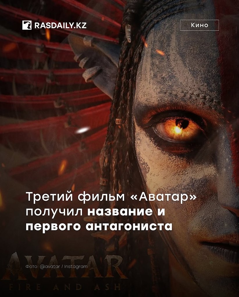 Кинокомпания 20th Century Studios представила первый постер к третьей части франшизы Джеймса ...