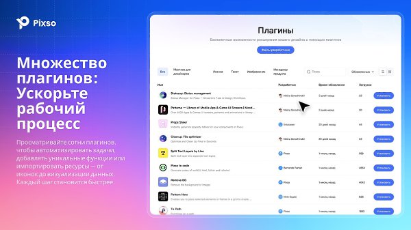 Pixso — больше, чем альтернатива Figma.Pixso объединяет всё, что нужно дизайнеру и команде, в единой ... - 7