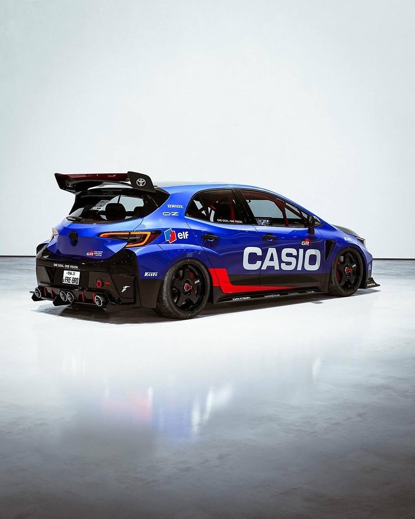 Toyota Corolla GR � ������� Alt Casio, ������������� �������� Toyota TS010 Le Mans �92. - 3