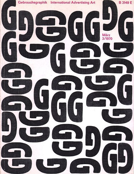 9 обложек журнала Gebrauchsgraphik. Журнал Gebrauchspgraphik International Advertising Art издавался ... - 6