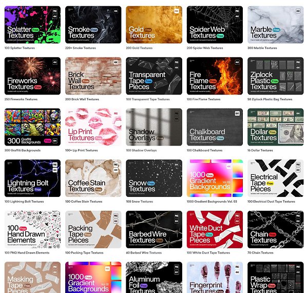 Resource Boy Textures — бесплатная коллекция из 43 наборов текстур.Если вы искали дым, огонь, ...