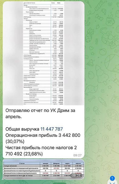 У меня настроена система отчетов в бизнесе. Я могу с любой точки мира посмотреть, что происходит и ... - 2