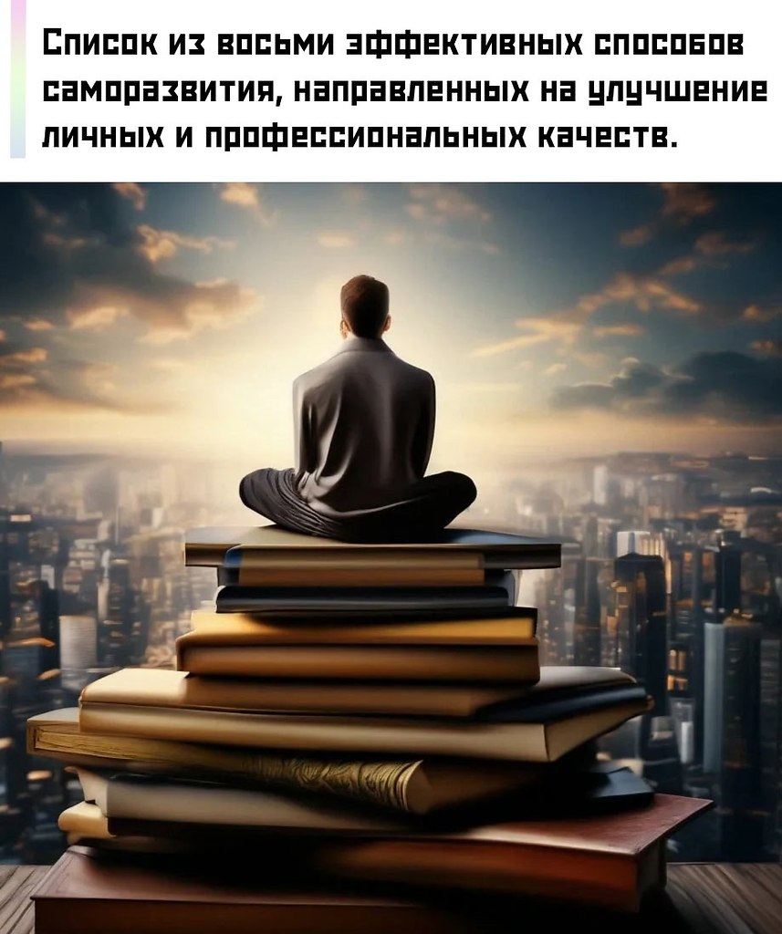 Нашли в сети 8 реально рабочих способов прокачать себя. Без воды, всё по делу — бери и делай: 1. ...