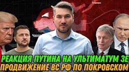 Ответ Путина на ультиматум Зеленского. Продвижение ВС РФ у Покровска. Депутатам ВР грозит срок