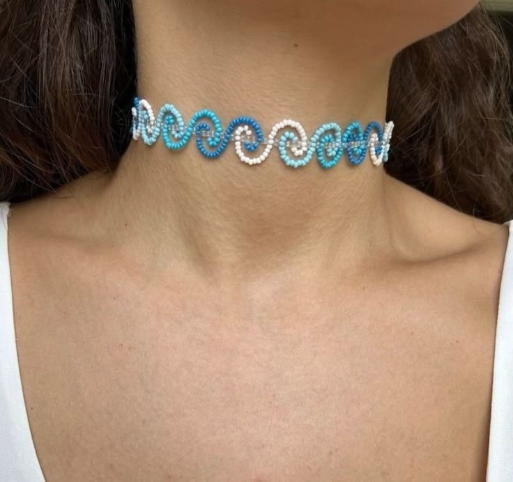 Чокеры из бисера — лёгкое и стильное украшение, которое можно создать своими руками. Особенно ... - 4