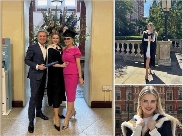 Дочь Александра Малинина завершила обучение в Королевском колледже музыки в Лондоне! Александр ...