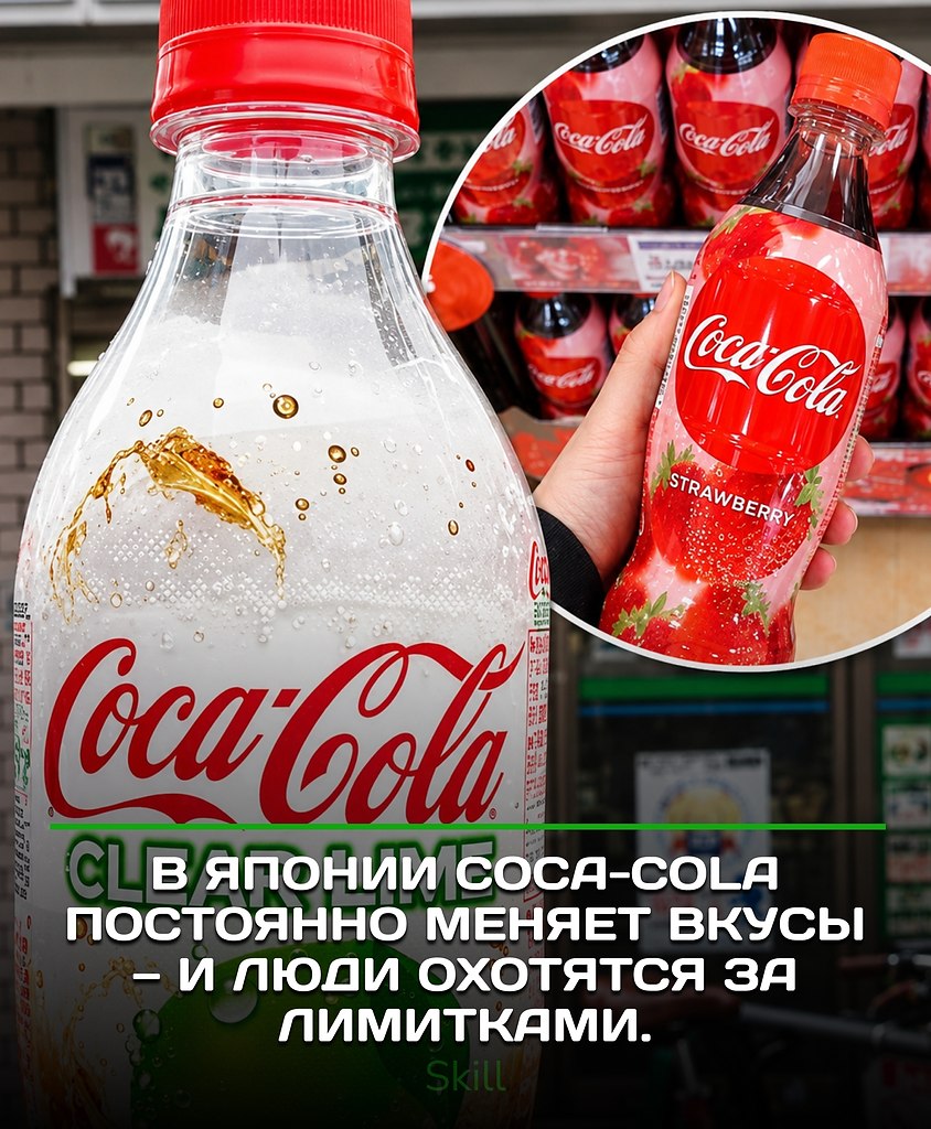 � ������ Coca-Cola ����� ������������ �� ������ � ���� �������, � � ����� ��������� ��������� ...