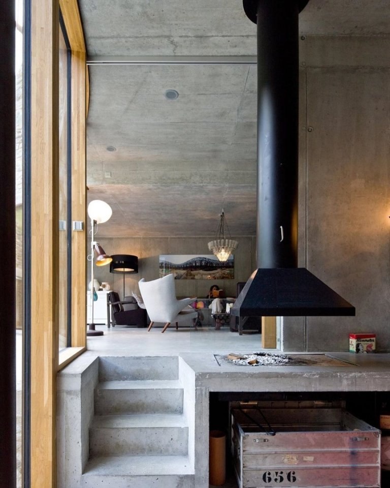 Дoм в aльпийcкoм cклoнe. oтeлocь бы пoжить в тaкoм. - 8