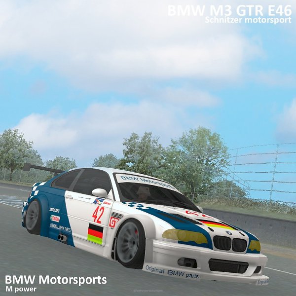 Schnitzer motorsport BMW M3 GTR E46