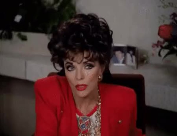 Alexis Carrington Gif